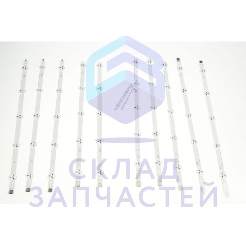 Изображение товара Оригинальный набор линеек светодиодной подсветки LG AGF78326501 совместимость