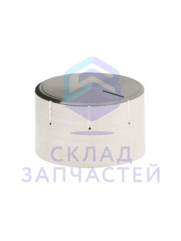Изображение товара 00613380 Bosch оригинал, ручка конфорки газовой варочной панели, стальная, для prp.., psa/b..
