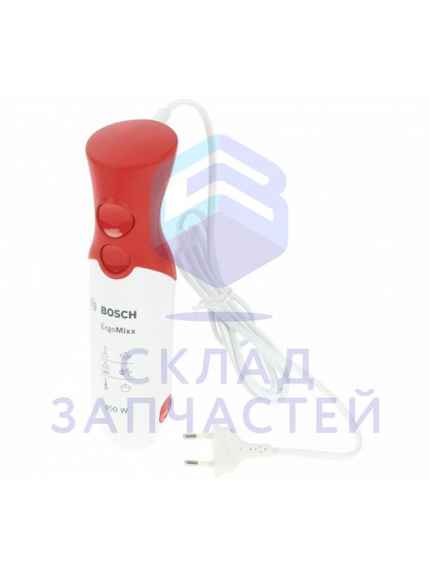 Привод для блендера, белый/красный, дляMSM64.. для Bosch MSM64010/01