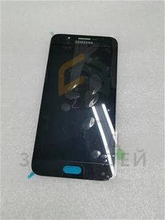 Дисплей в сборе с сенсорным стеклом (тачскрином) (Black) для Samsung SM-A800 Galaxy A8