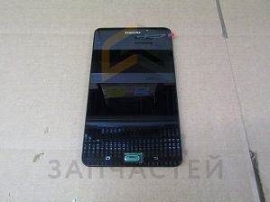 Дисплей (lcd) в сборе с сенсорным стеклом (тачскрином) (Black) для Samsung SM-T280