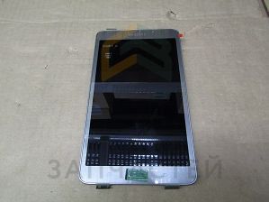 Дисплей (lcd) в сборе с сенсорным стеклом (тачскрином) (Silver) для Samsung SM-T280