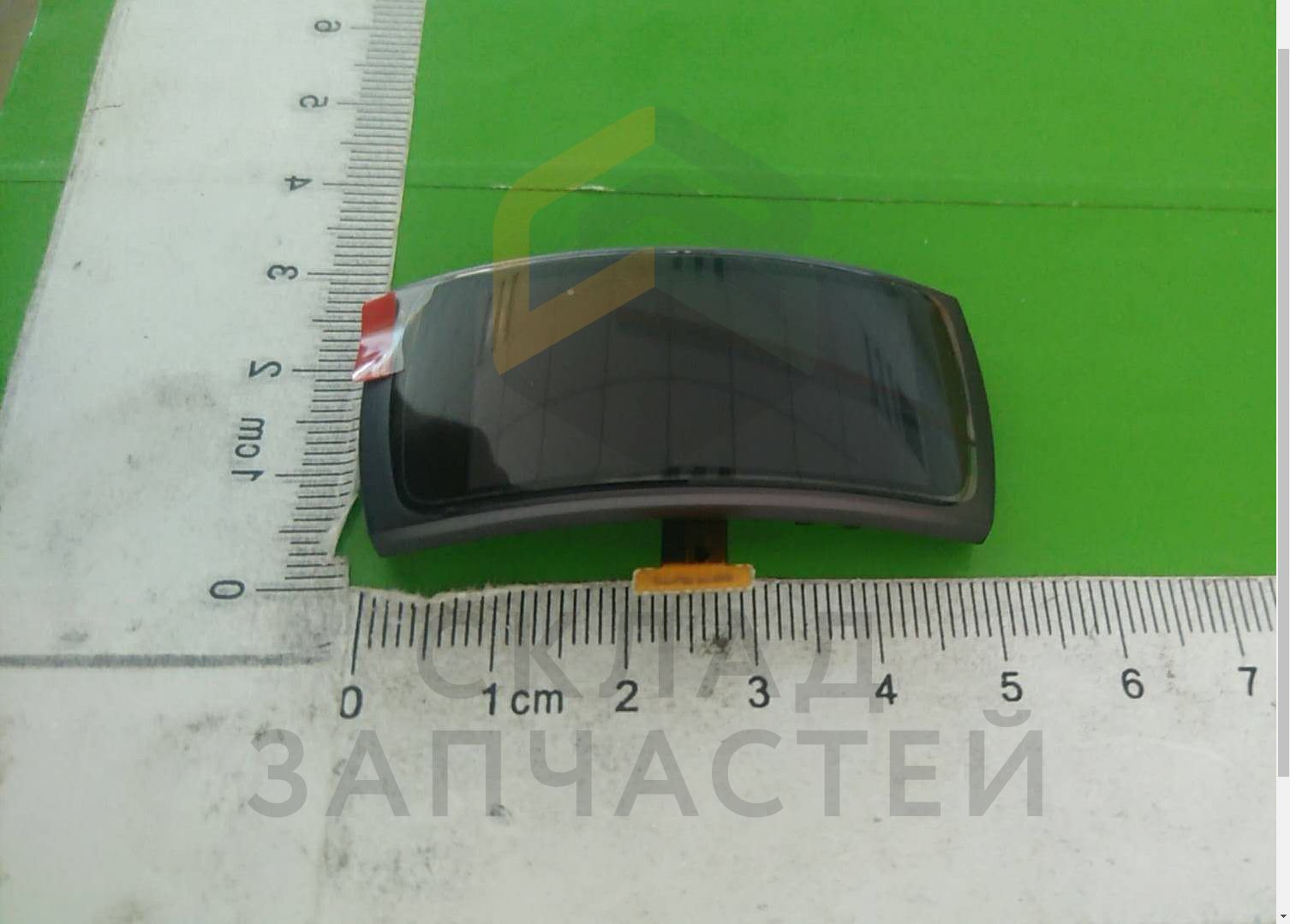 Дисплей в сборе с сенсорным стеклом (тачскрином) (цвет gray), оригинал Samsung GH97-19001A