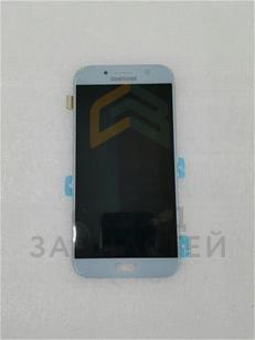 Дисплей в сборе с сенсорным стеклом (тачскрином) (Blue) для Samsung SM-A720F Galaxy A7 (2017)