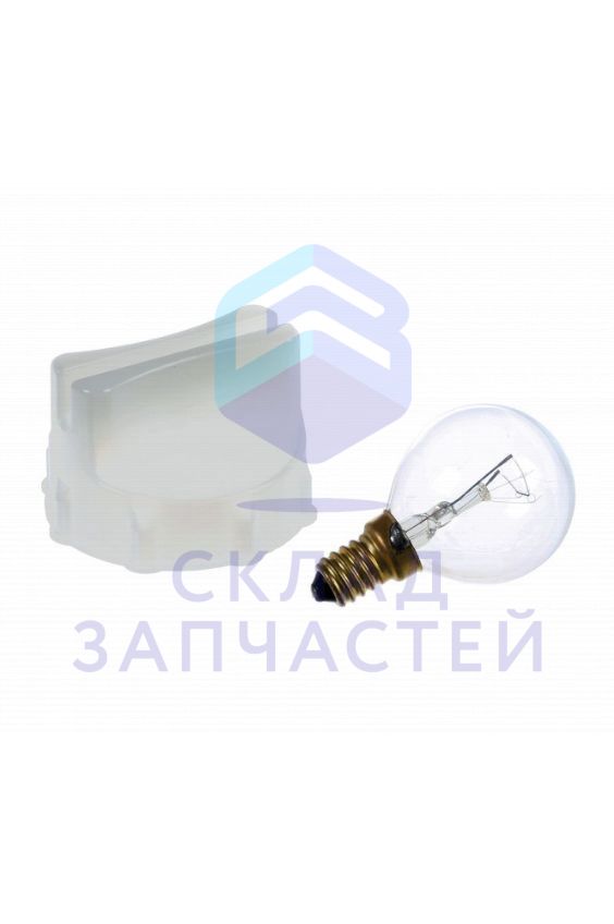 00613655 Bosch оригинал, Лампа духовки 230В / 40Вт / E14 / с инструментом для демонтажа крышки
