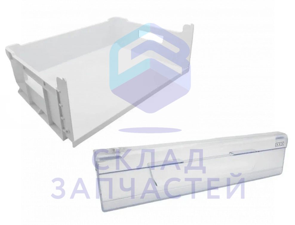 NF1.7.0.0.0.00 Pozis оригинал, ящик средний морозильной камеры холодильника в сборе с передней панелью