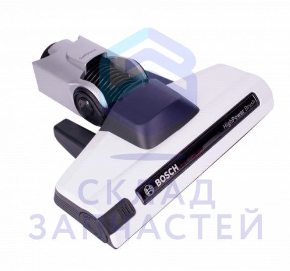 Электрощётка с окном и съёмным роликом; белая для Bosch BCH625KTGB/02