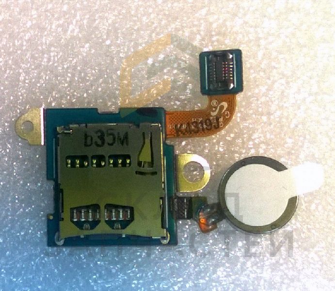 Разъем карты памяти в сборе с вибромотором, оригинал Samsung GH59-11716A