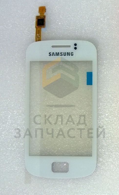 Сенсорное стекло (тачскрин) (White) для Samsung GT-S6500