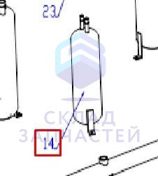 Накопление высокого давления для Haier CA0100EAND (AA9650B3900)