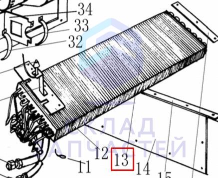 Изображение товара Оригинальный испаритель в сборе Haier 0150700687 для холодильников
