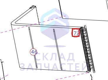 AV16 левый конденсатор 1 для Haier AV16IMSEVA(A) (AA30G1E1F00)
