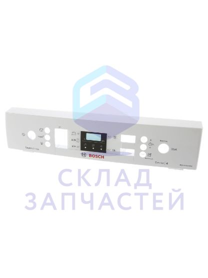 Передняя панель, белая, 5 програ мм, 4 дополнительные функции, выбор времени для Bosch SPU45MW01S/64