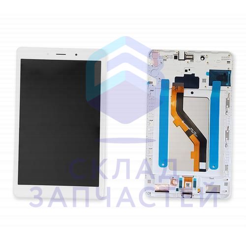 Дисплей  в сборе (Silver) для Samsung SM-T295 Galaxy Tab A 8.0 2019 LTE