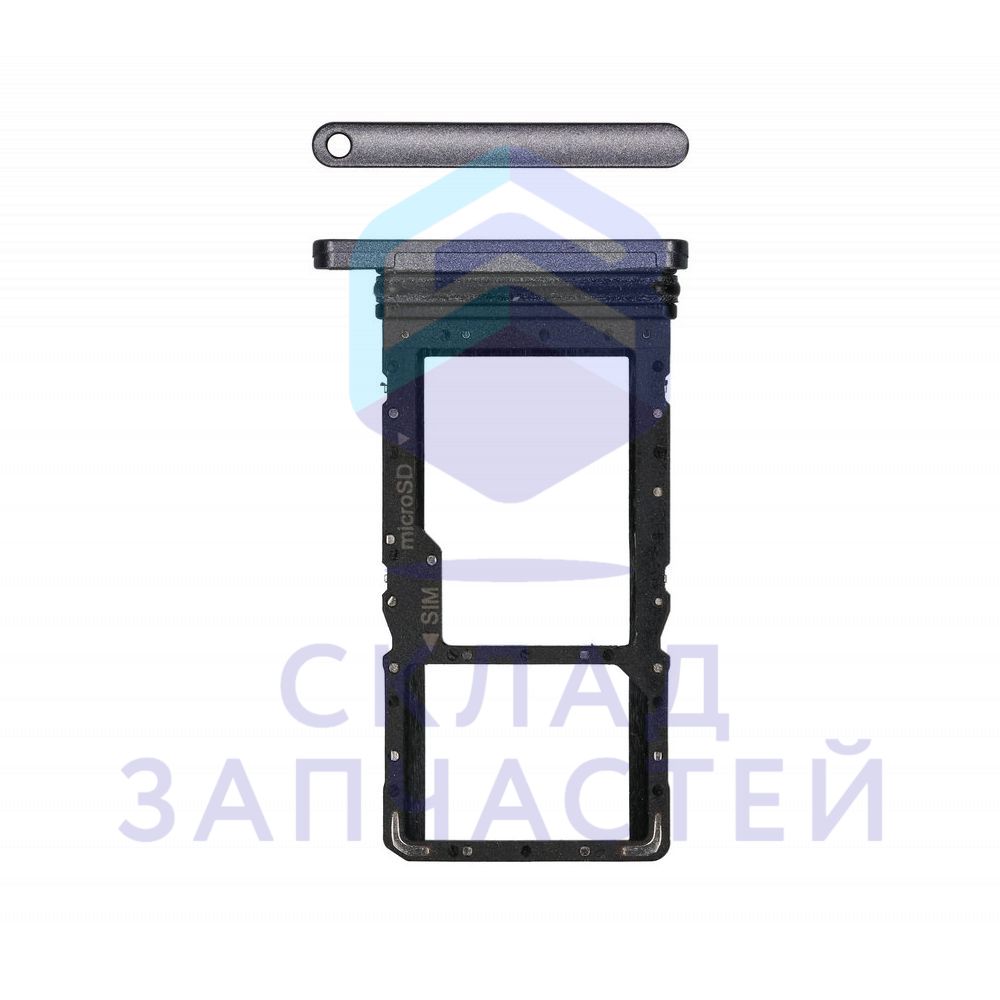 SIM лоток (Gray) для Samsung SM-T505 Galaxy Tab A7 LTE