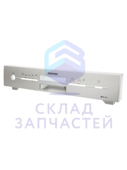 Изображение товара 11008053 Bosch оригинал, передняя панель, нержавеющая сталь, 5 програ мм, 2 дополнительные функции, предварительный выбор времени