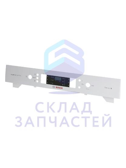 Изображение товара 11008164 Bosch оригинал, передняя панель,белая, 6 програ мм, 3 дополнительные функции