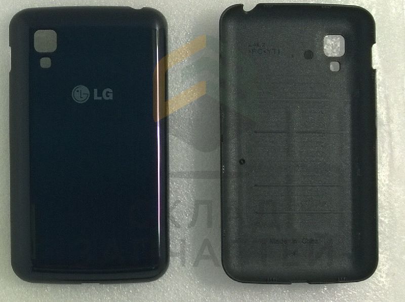 Крышка АКБ (Black) для LG E445 Optimus L4 II Dual