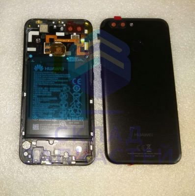 Задняя часть корпуса в сборе с аккумулятором (цвет - black) для Huawei Nova 2 (Picasso-L29)