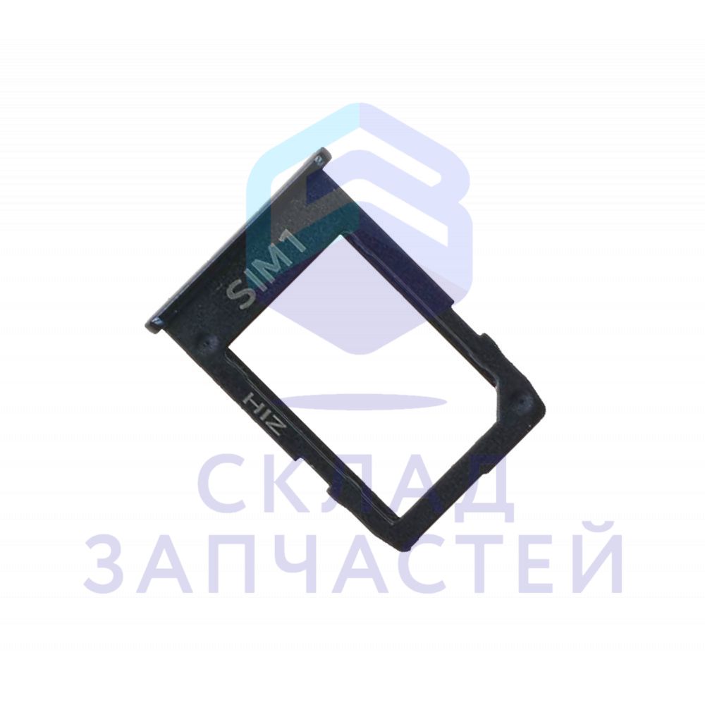 Лоток SIM карты (цвет - Black) для Samsung SM-J610F/DS Galaxy J6+