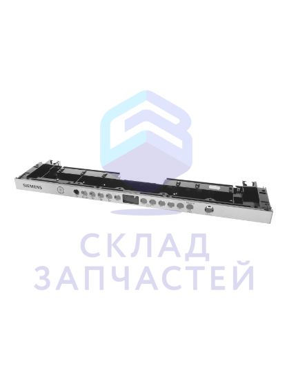 Передняя панель, нержавеющая сталь, 6 програ мм, 4 дополнительные функции, предварительный выбор за 24 часа для Siemens SN636X14ME/60