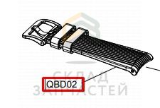 Ремешок QBD02 black, оригинал Samsung GH98-43188A