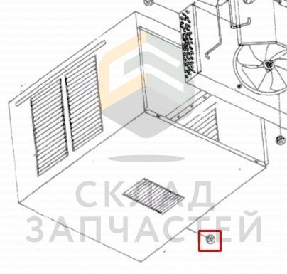 A001A1101018 Haier оригинал, корпус