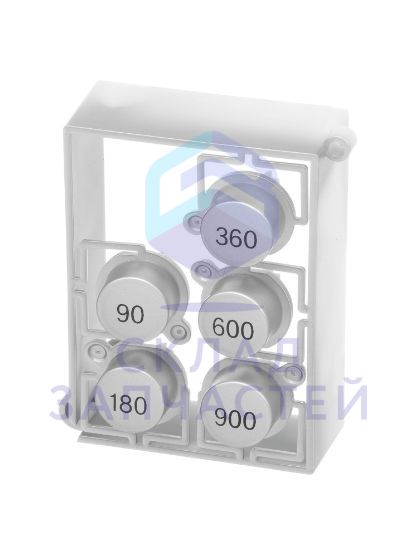 Изображение товара Набор кнопок Bosch 00635205 - оригинальная запчасть для бытовой техники