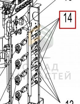 0010807797 Haier оригинал, разделительная доска в сборе