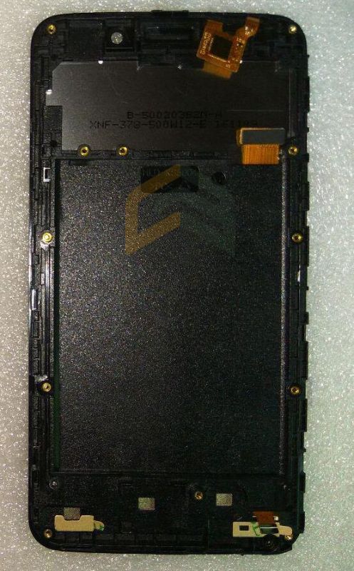 Дисплей в сборе с сенсорной и передней панелью (черн) для FLY FS508 Cirrus 6