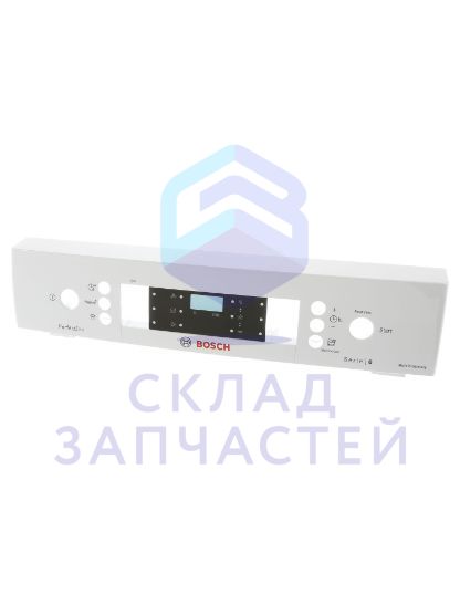 Передняя панель, цвет белый 6 програ мм, 4 дополнительные функции, 24-часовой выбор времени для Bosch SPU66TW01S/63
