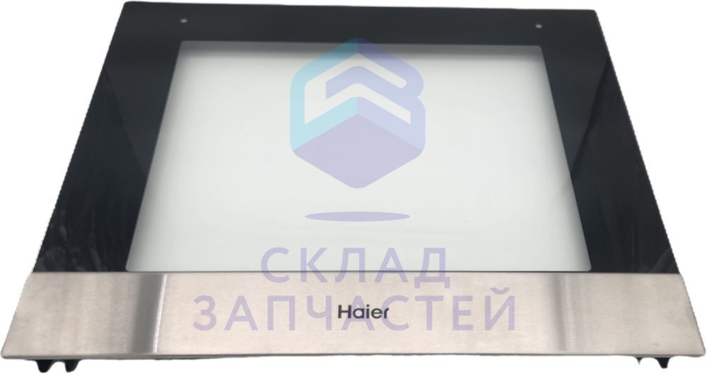 0530074446 Haier оригинал, стекло внешнее без ручки