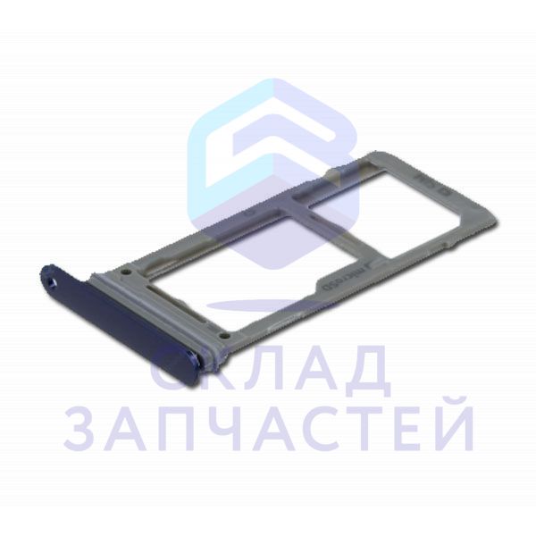 Лоток SIM-карты (цвет - Blue) для Samsung SM-N960F/DS