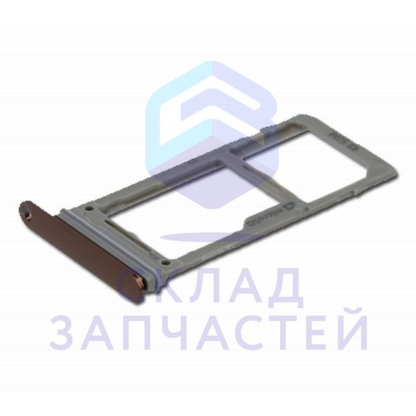 Лоток SIM-карты (цвет - Brown) для Samsung SM-N960F/DS