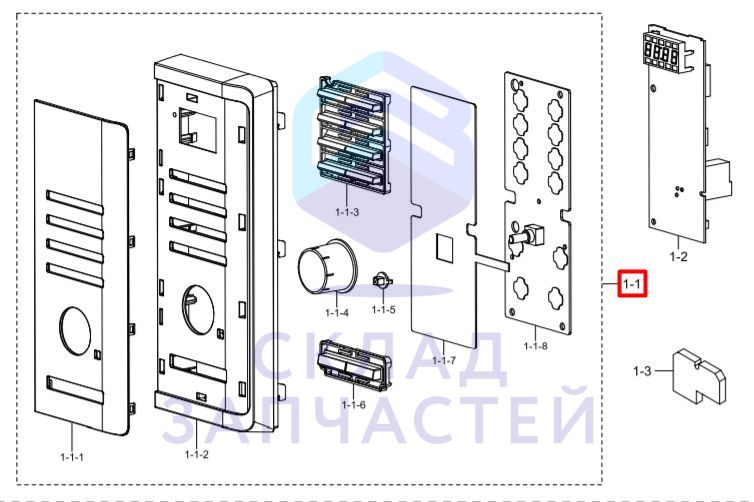 Изображение товара Панель управления Samsung DE94-03903A оригинал черная