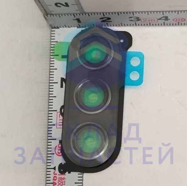 Изображение товара Оригинальная декоративная рамка камеры GH98-48528A Samsung Black для смартфонов