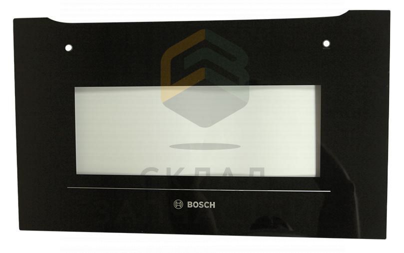 Фронтальное стекло, цвет черный N13 для Bosch HBC84K563/45