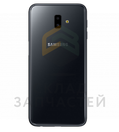 Задняя часть корпуса в сборе (цвет - Black) для Samsung SM-J610F/DS Galaxy J6+
