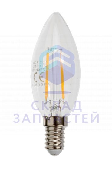 Лампа, E14 220/240V 3W 2700K, оригинал Bosch 10008637