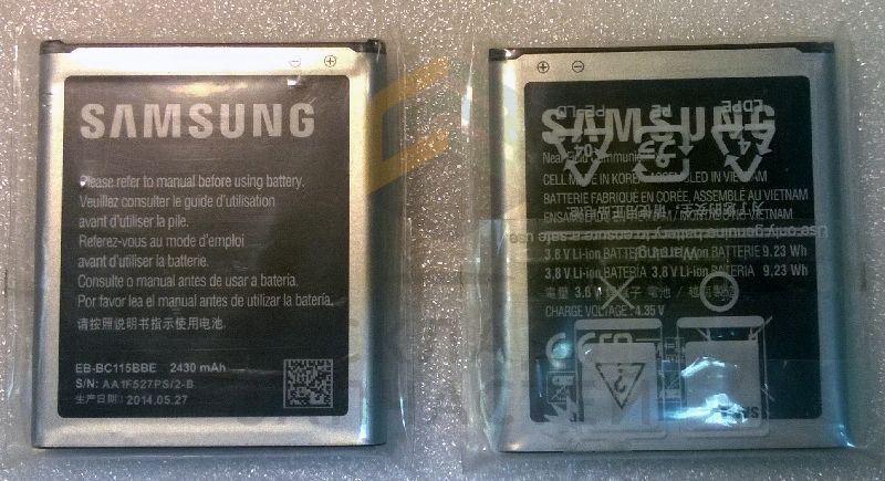 Аккумулятор 2430 mAh для Samsung SM-C115 GALAXY K Zoom