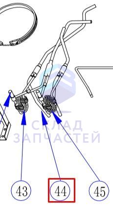 Постамент клапана для Haier AU182XFERA (AC1KK0E0400)